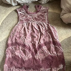 Anthropologie embroidered top